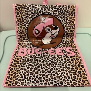 Buc-ee's Leopard Print Tote Bag- NWT